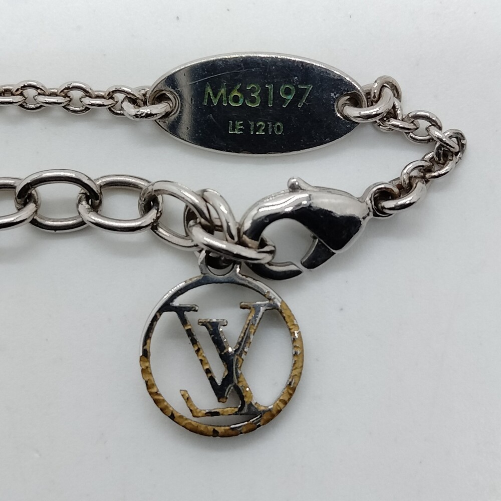 No Tariff Louis Vuitton Necklace Silver #196806L14 - Picture 5 of 8